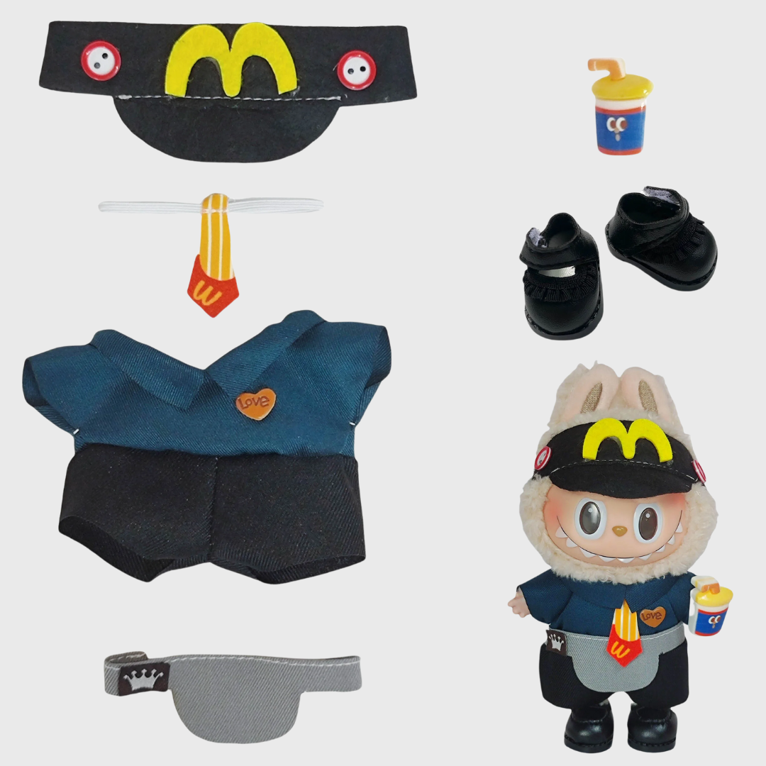 Labubu |  McDonald's Outfit