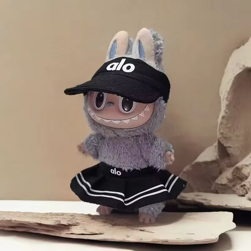 For Labubu Clothes Doll Clothing Fashion Overalls, V1 V2 V3 Doll Clothing Accessories, Labubu Clothes Designer,15/17Cm Doll Toy