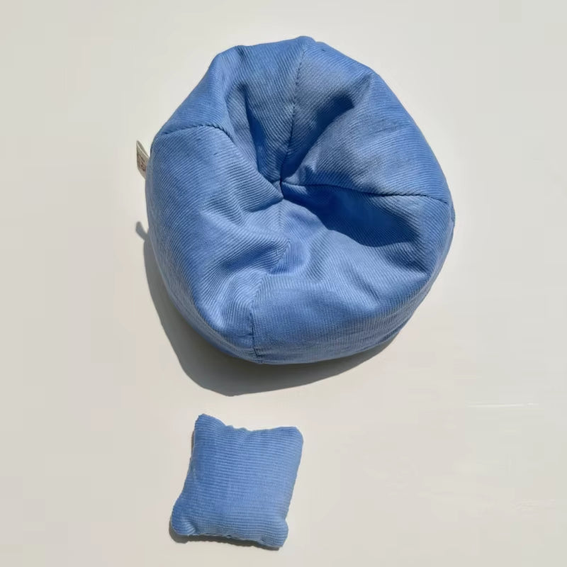 Labubu Doll Sofa for Labubu Mini Lazy Sofa Bed V1 V2 V3 DIY Clothing Accessories Cute Doll Cushion Children'S Toy Gift