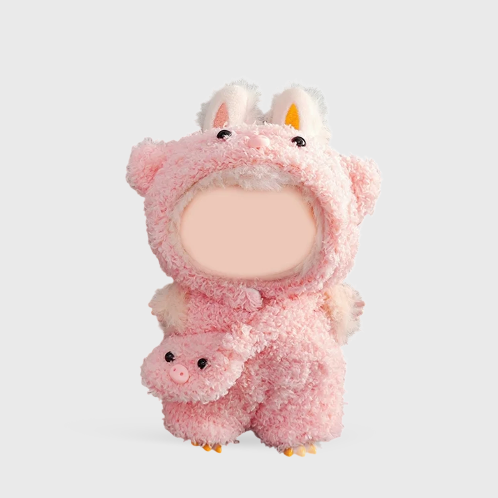 Labubu | Pink Pig Outfit