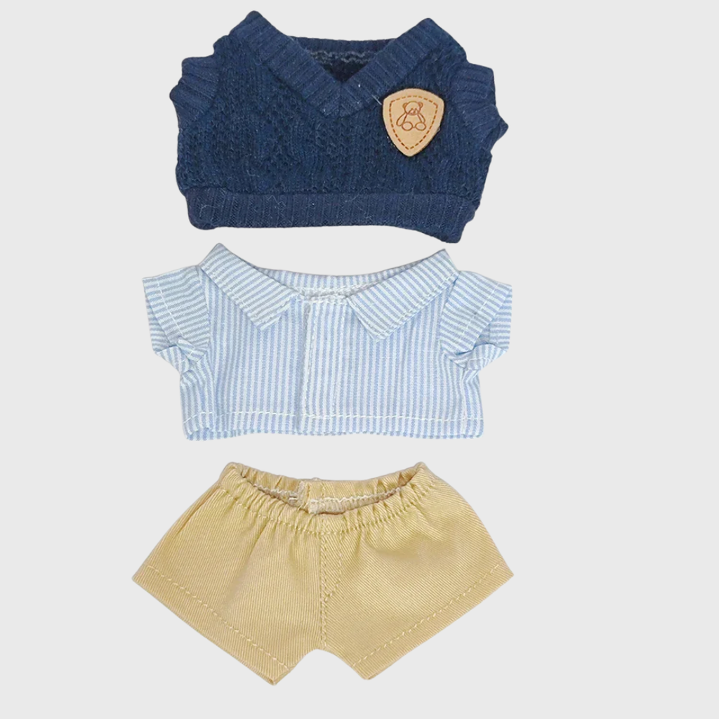 Labubu | Shirt, Pants & Vest Outfit