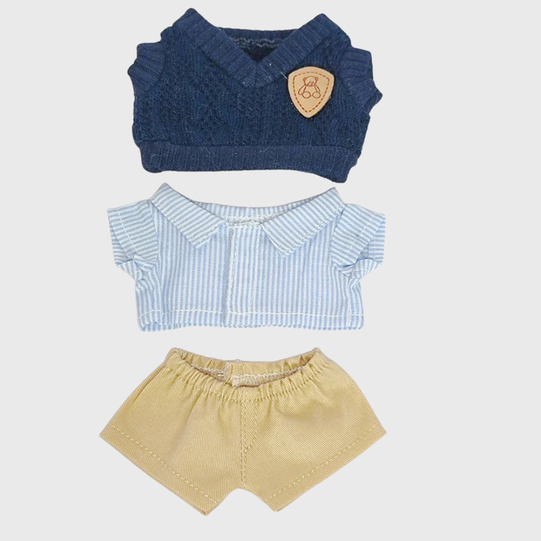 Labubu | Shirt, Pants & Vest Outfit