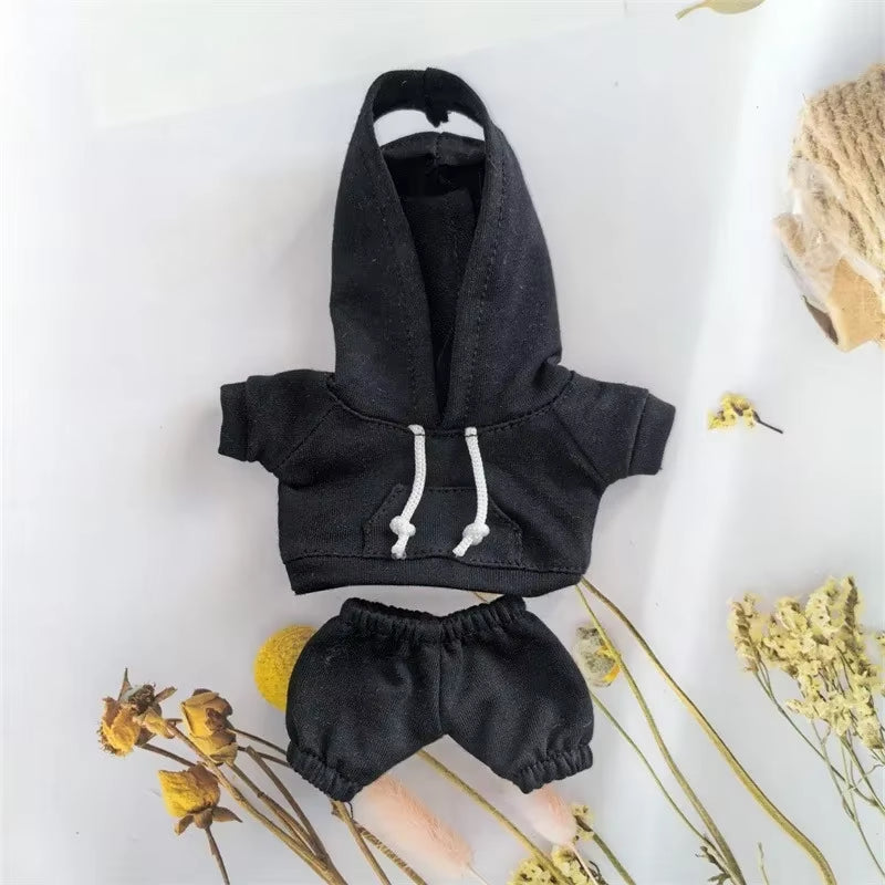 17Cm Labubu Ropa Outfit Sweatshirt and Pants Set - Trendy & Comfortable Labubu Clothes Cozy Clothes