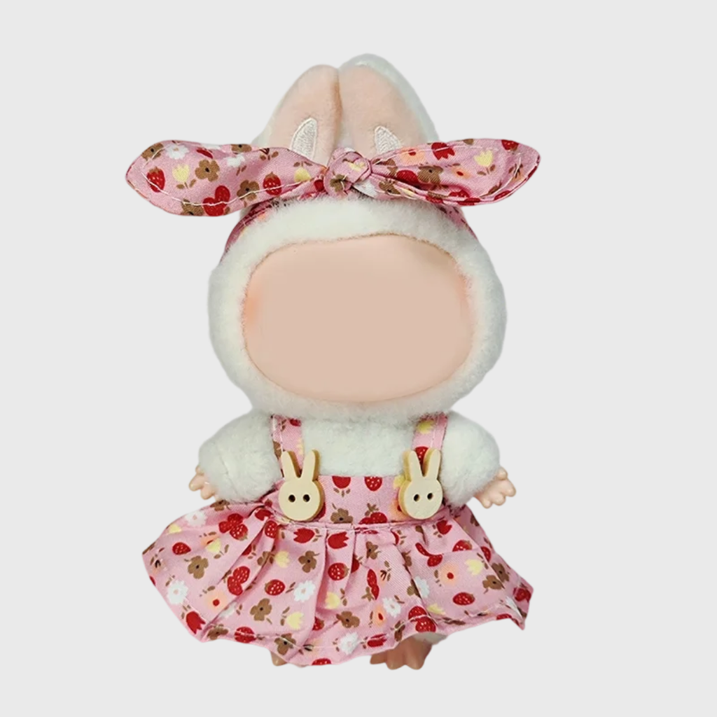 Labubu | Sweet Floral Dress With Headband Outfit