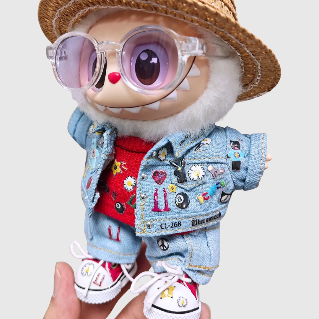 Labubu | Denim Set Full Outfit