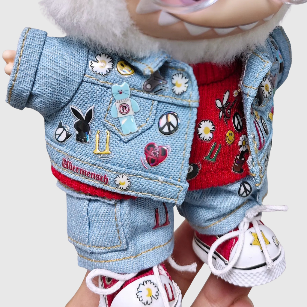 Labubu | Denim Set Full Outfit